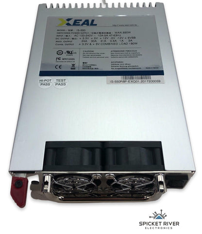 Xeal IS-550 550W ExacqVision Switching Redundant PSU Server Power Supply