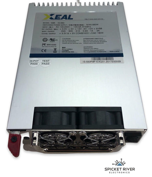Xeal IS-550 550W ExacqVision Switching Redundant PSU Server Power Supply