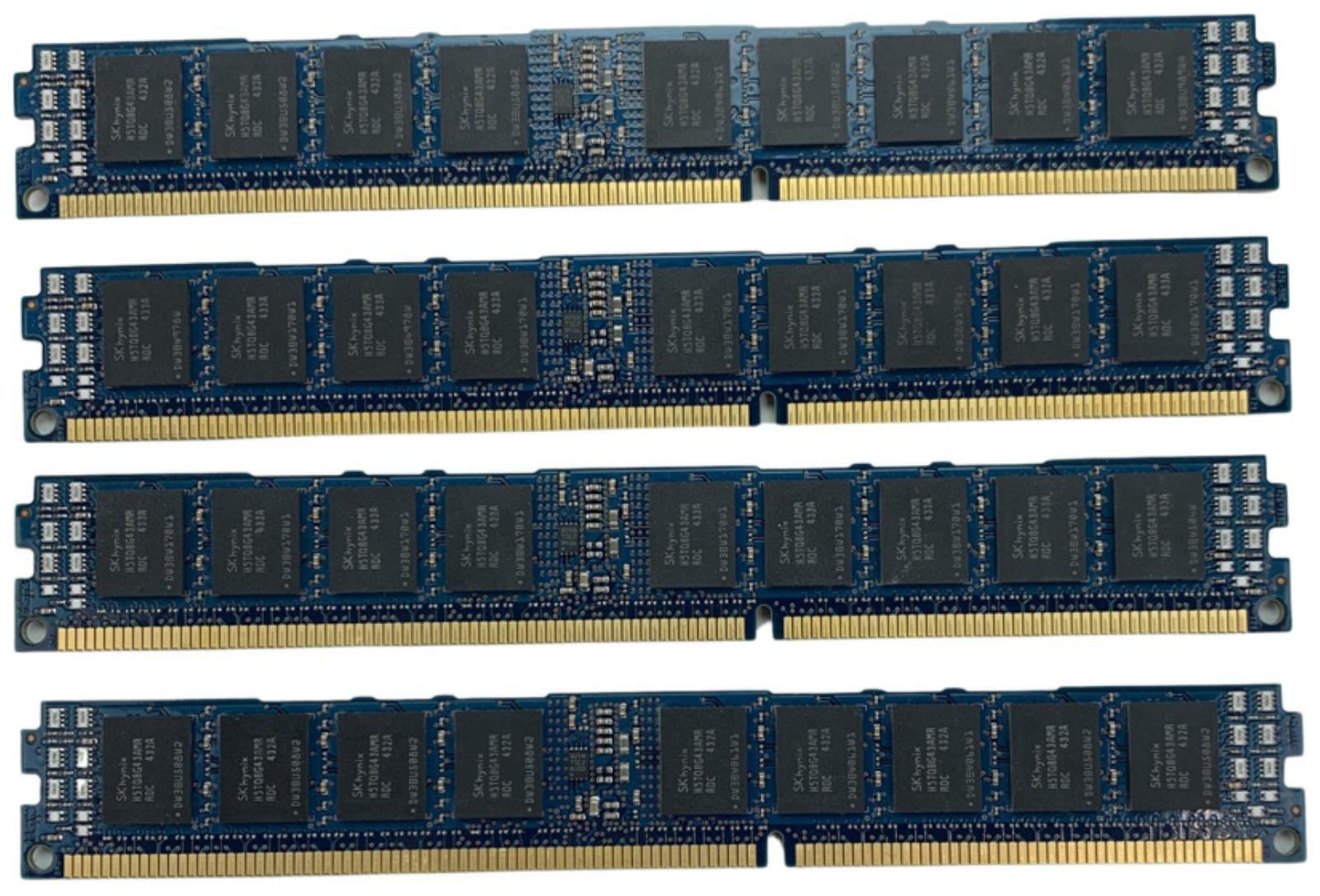 Lot of 4 - Hynix / IBM HMT82GV7AMR4C-RD T8 AB 432 16GB DDR3 SDRAM PC3-14900 RAM
