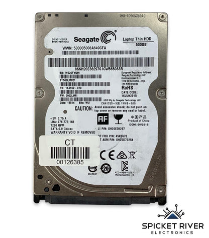 Seagate ST500LM021 500GB Thin 2.5" SATA 6Gbps Laptop HDD Hard Drive