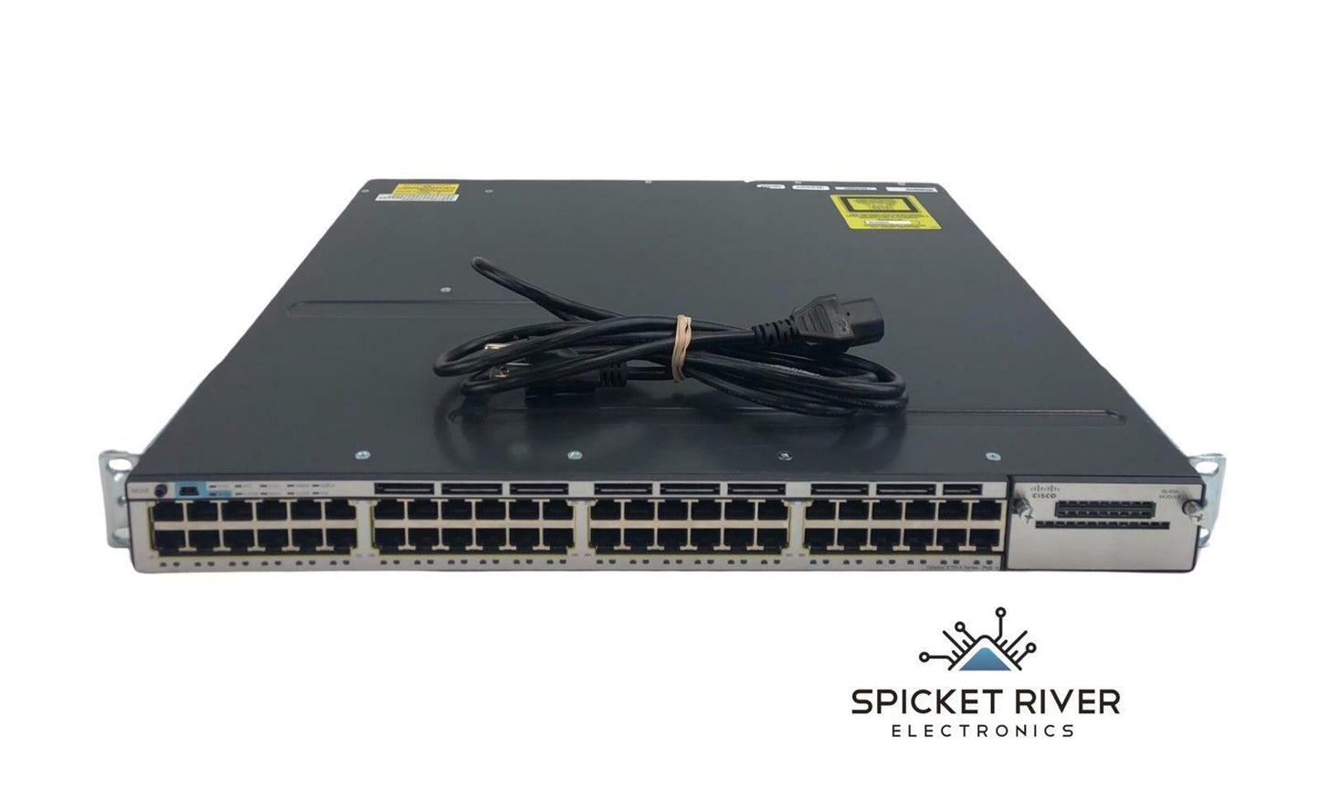 Cisco Catalyst 3750X Series WS-C3750X-48T-S V06 48-Port Gigabit Network Switch