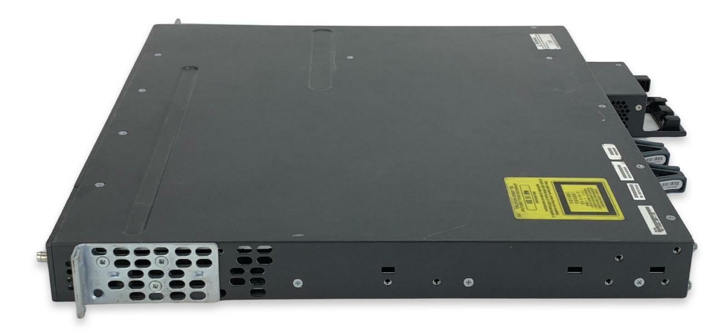 Cisco WS-C3560X-48PF-L V02 Ethernet Switch w/ 1100W PSU - 2x Fans - C3KX-NM-10G