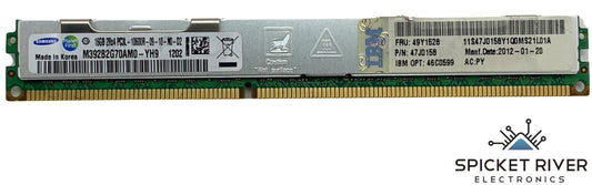 Samsung M392B2G70AM0-YH9 16GB 2Rx4 PC3L-10600R DDR3 VLP RAM Memory Module