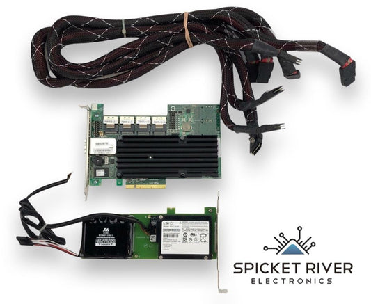 LSI 25243 MegaRAID SAS 6Gbps RAID Controller Card + Cables and BAT1S1P Battery