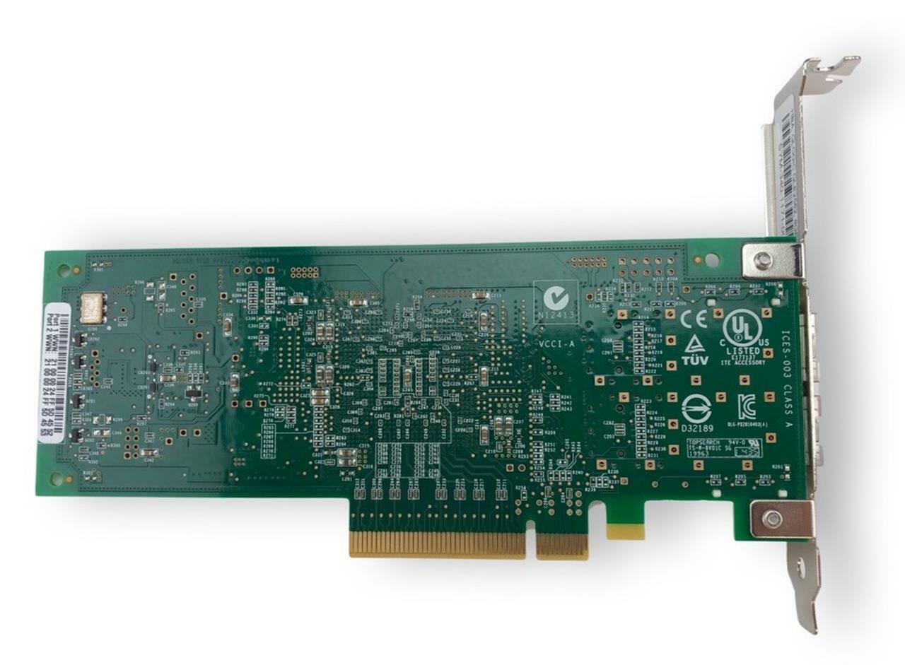 Qlogic PX2810403-01 Dual Port 8Gbps Fiber Channel PCIe Adapter Card