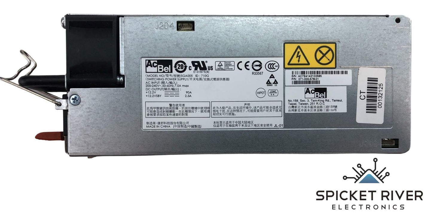 AcBel SGA005 Switching 1100W Power Supply Unit 071-000-578-01