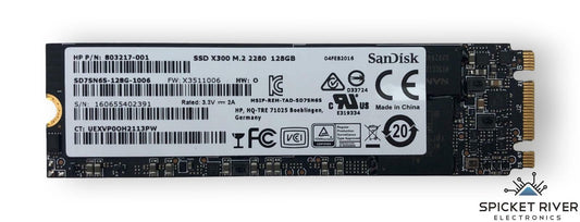 SanDisk SSD X300 M.2 2280 128GB SD7SN6S-128G-1006 Solid State Drive