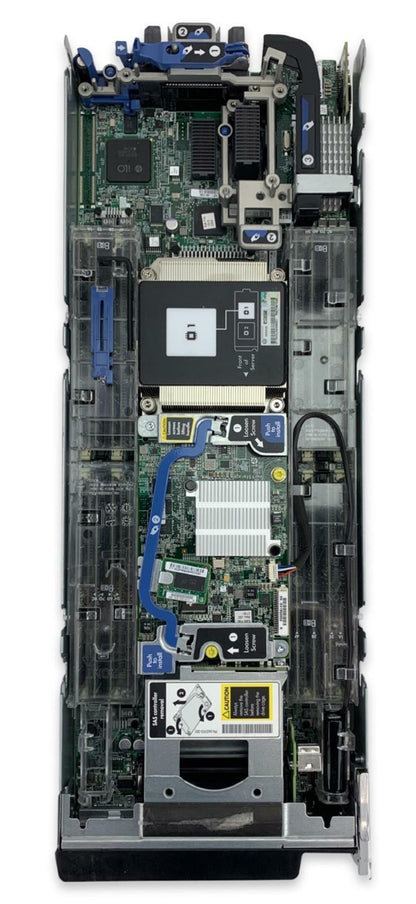 HP ProLiant BL460C GEN8 Blade 2x 8-Core Xeon E5-2660 2.20GHz 256GB RAM No HDDs