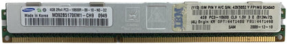 Lot of 10 - Samsung M392B5170EM1-CH9 4GB DDR3 SDRAM PC3-10600 Server RAM Memory