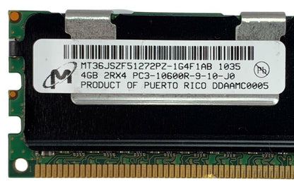 Lot of 3 - Micron MT36JSZF51272PZ-1G4F1AB 1035 4GB DDR3 SDRAM PC-10600 RAM