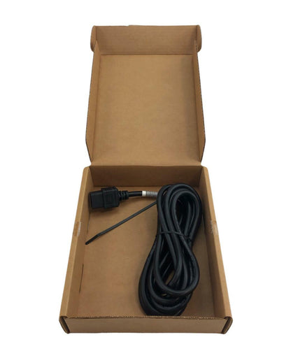 NEW - Open Box - HP 15A 125V 15P 12FT US Power Cord Cable Black
