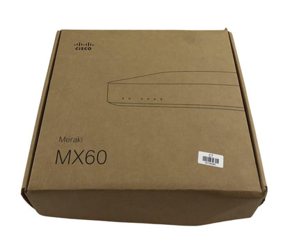 NEW - Open Box - Cisco Meraki MX60 Cloud Managed Small Branch Security Appliance