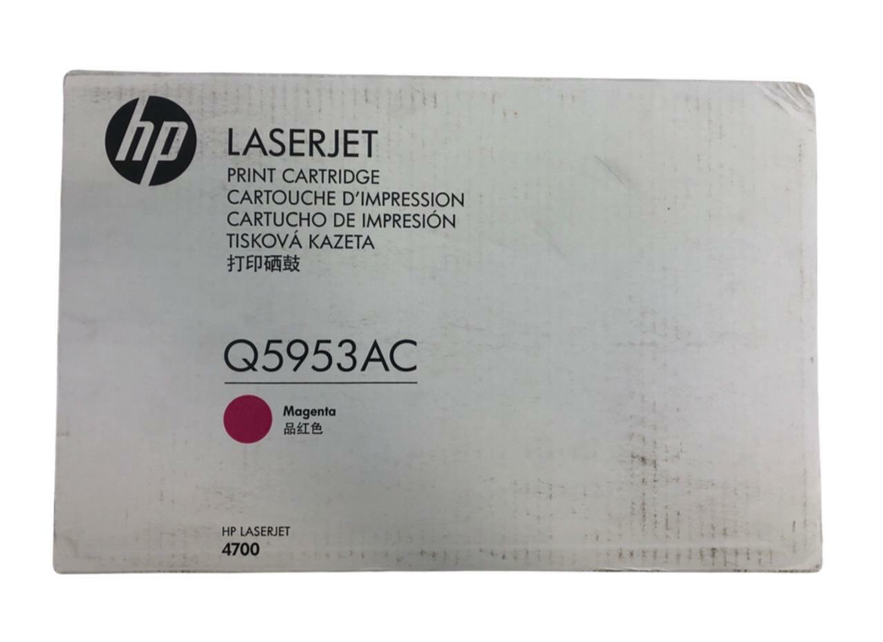 NEW - Sealed - Genuine HP Q5953AC (643A) Magenta Toner Cartridge LaserJet 4700
