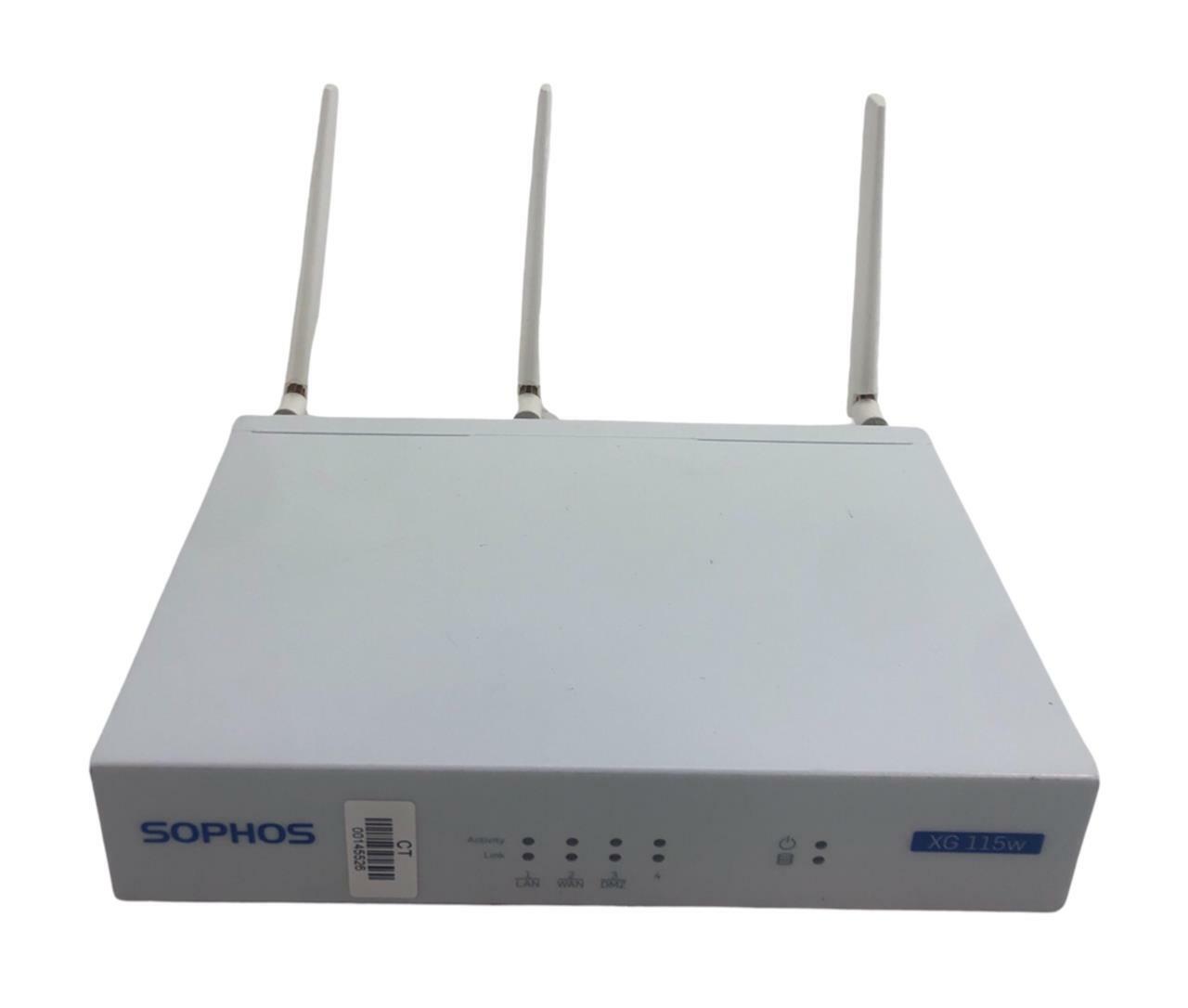 Sophos XG 115w Firewall Desktop Network Security Appliance w/ AC Adapter