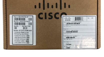 NEW - Open Box - Cisco CP-WMK-C-6900 Locking Wall Mount Kit for 6900 Series