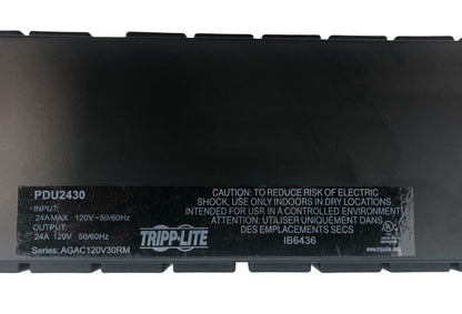 Tripp-Lite PDU2430 120V 24-Outlet Basic PDU Power Distribution Unit