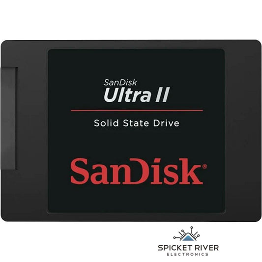 NEW - SanDisk Ultra II 120GB SSD SDSSDHII-120G 2.5" SATA 6G/s Solid State Drive