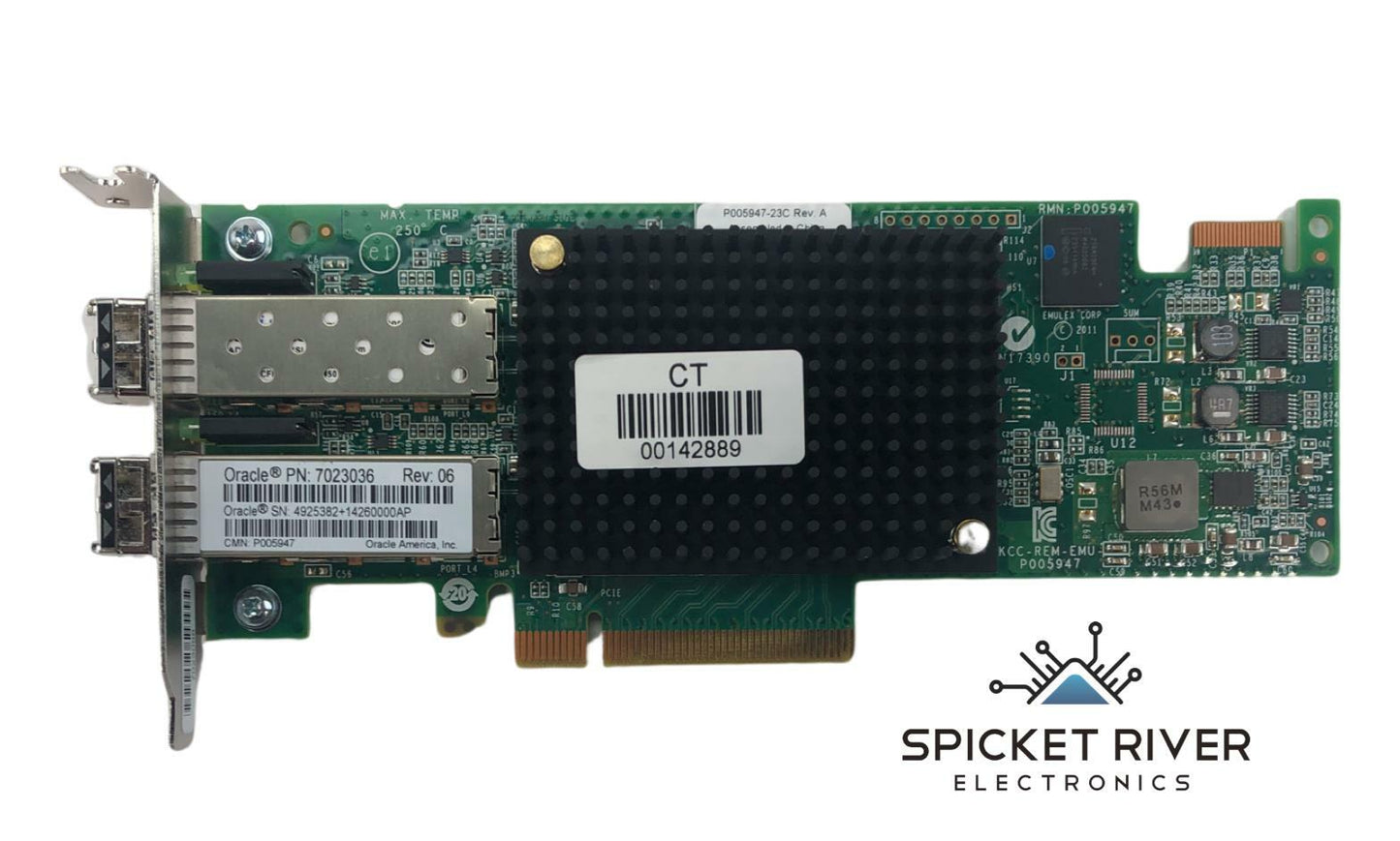 Oracle 7023036 LPE16002 16GB Fibre SFP+ Channel Bus Adapter Card