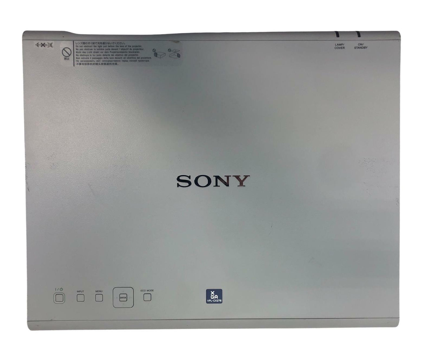 Sony VPL-CX276 LCD 5200 Lumens 1024x768 Data Projector - 170 HRS