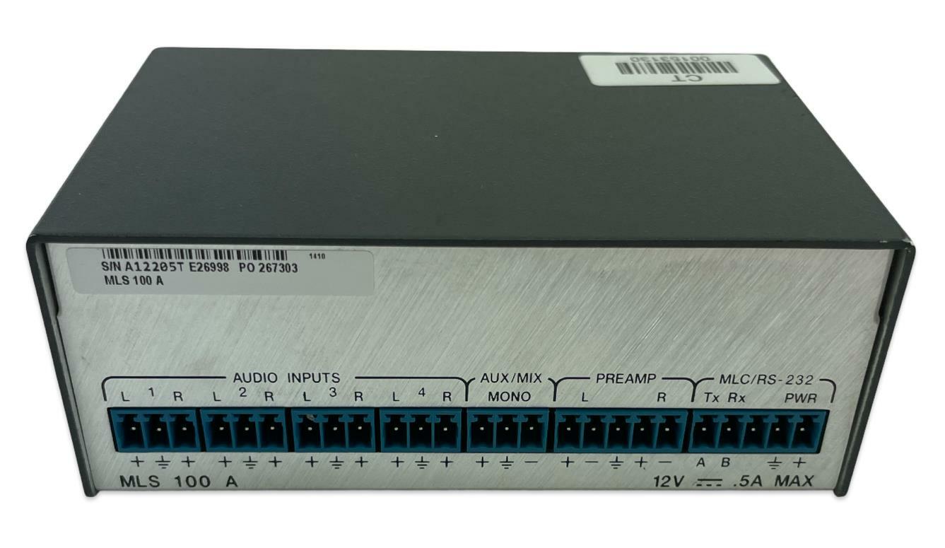 Extron MLS 100 A - 100 Series 4-Input MediaLink Switcher