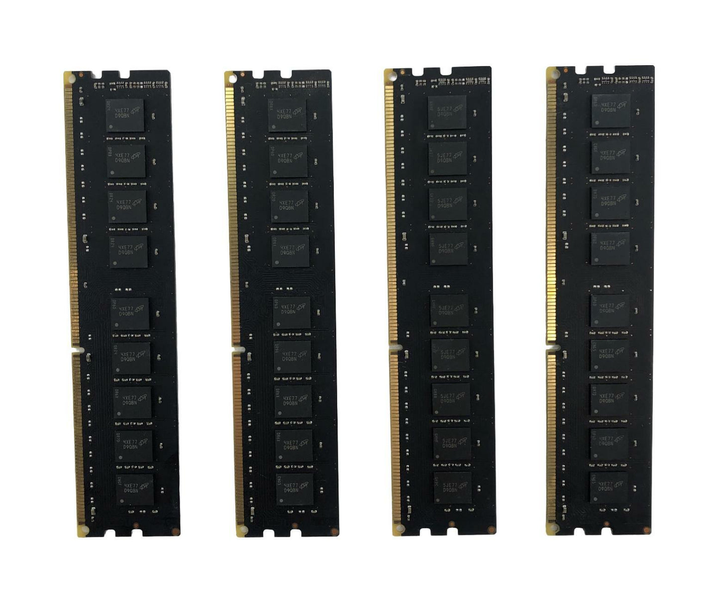 Lot of 4 - Micron MT18JSF1G72AZ-1G9E2ZE 8GB (32GB) ECC PC3-14900E RAM Memory
