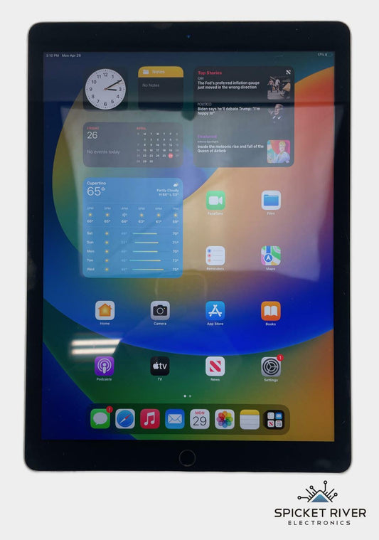 NICE - Apple iPad Pro 1st Gen. - A1584 - 12.9" 32GB WiFi Only - Space Gray