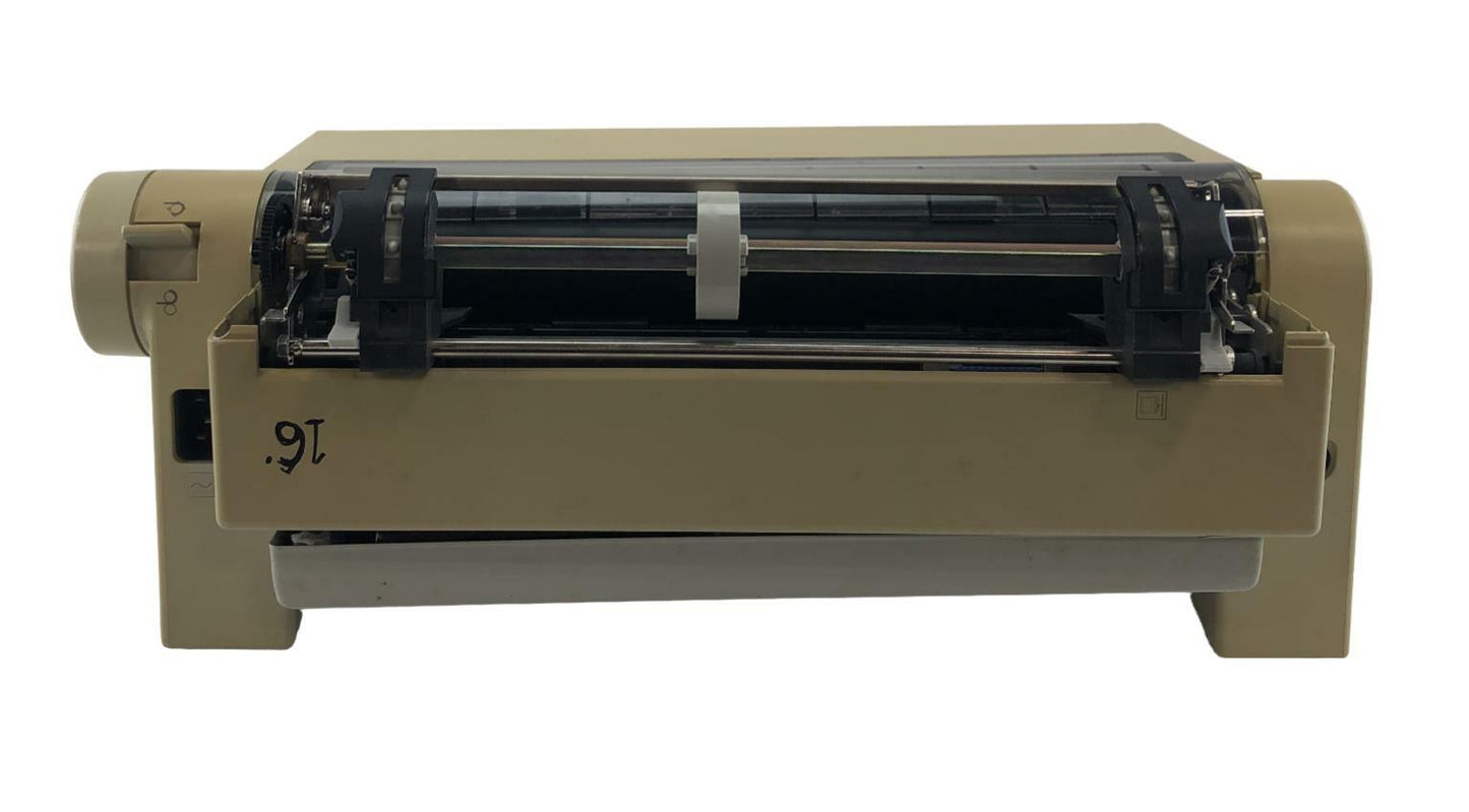 Apple ImageWriter II Model A9M0320 Dot Matrix Printer w/ Cables - READ