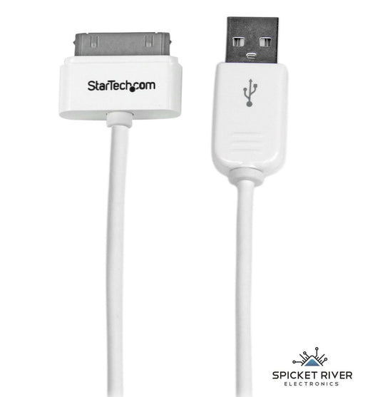 NEW - StarTech.com USB2ADC1M 1M Apple Dock Connector to USB iPhone iPod Cable