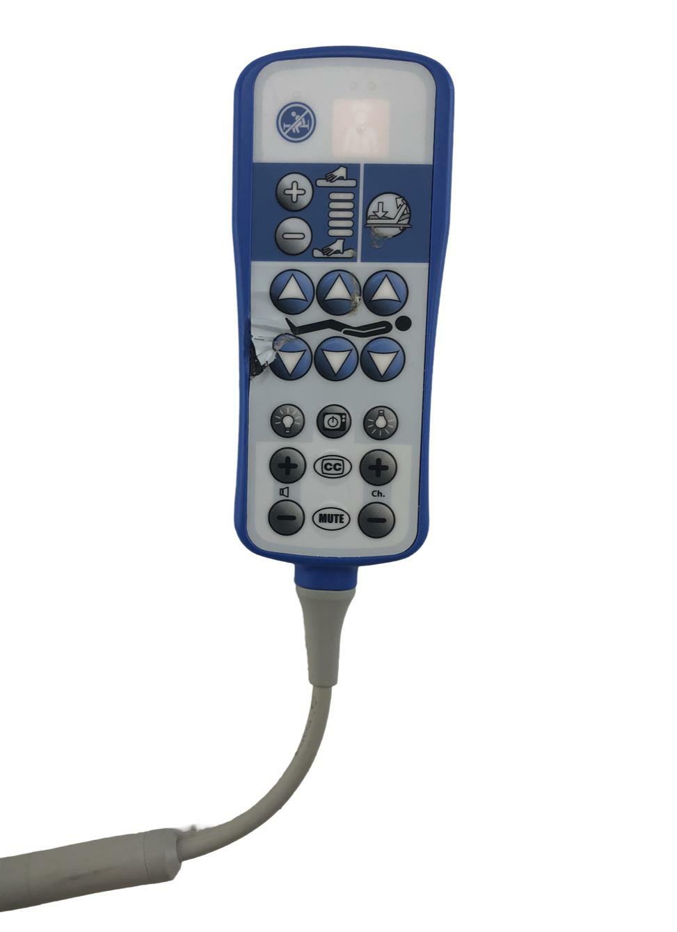 Hill-Rom P7932B06 Caregiver Centrella Pendant Premium Bed Remote Control - READ