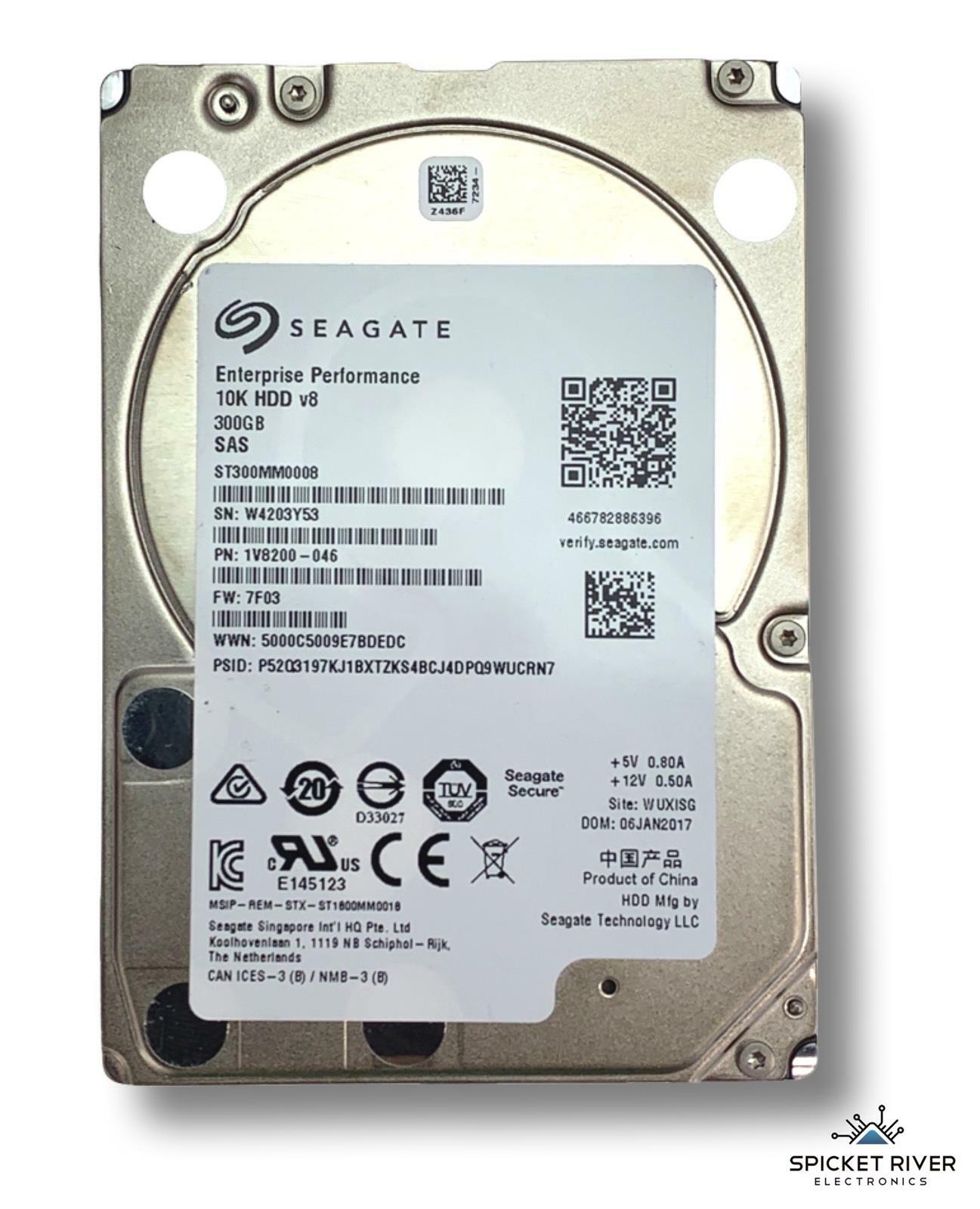 Seagate ST300MM0008 300GB HDD 2.5-inch 12Gb/s SAS 10K Enterprise Hard Drive