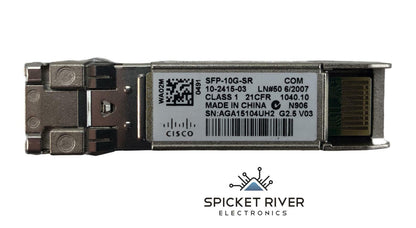 Cisco SFP-10G-SR V03 10GBASE-SR 850nm Multi Mode Transceiver Module