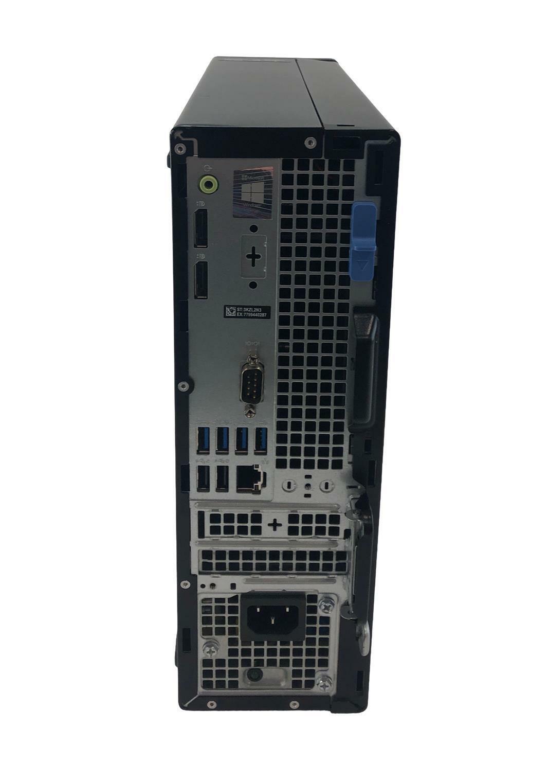 Dell OptiPlex 5090 SFF 6-Core i5-10500 3.10GHz 2TB HDD 250GB SSD 16GB RAM Win10P