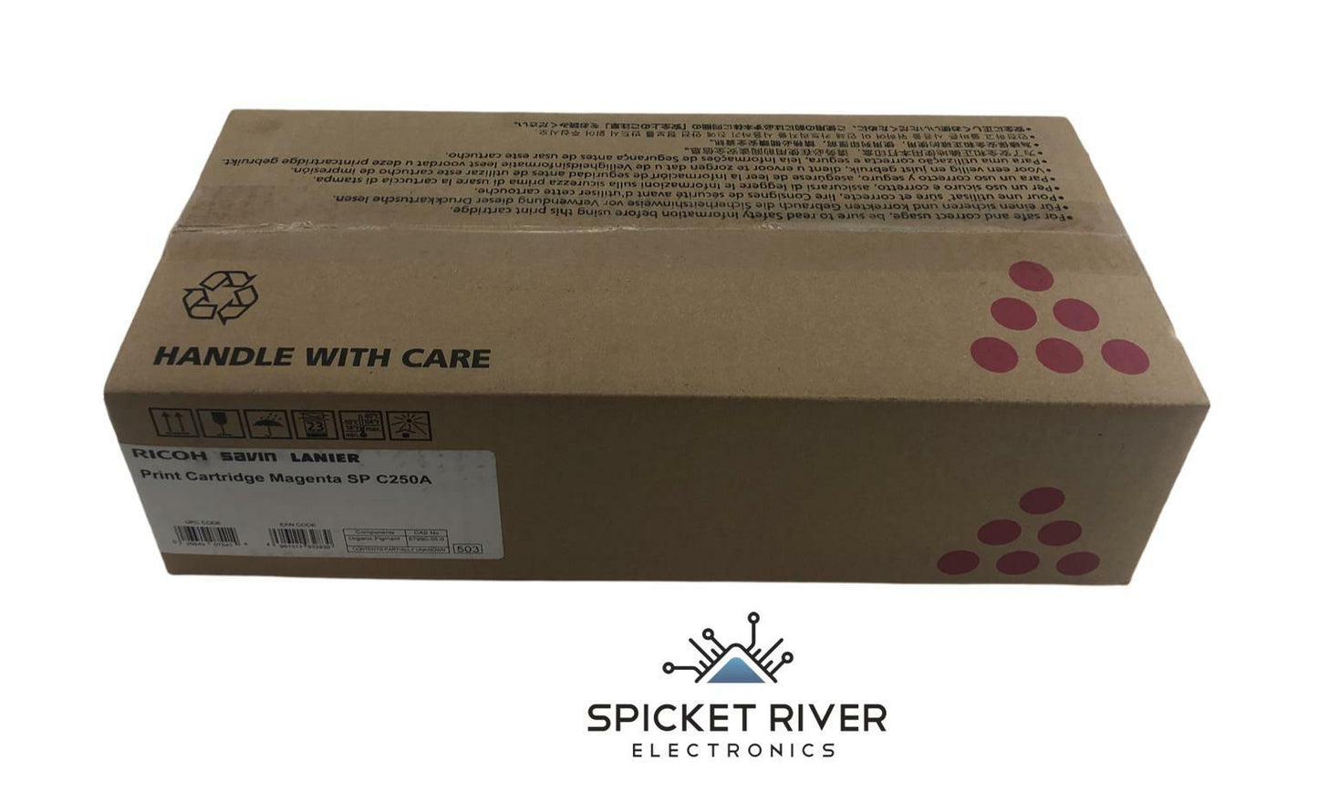 NEW - Open Box - Ricoh 407541 SP C250A Printer Toner Magenta Cartridge