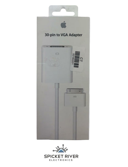 NEW - Open Box - Apple A1368 30-Pin to VGA Adapter for iPad, iPod, iPhone