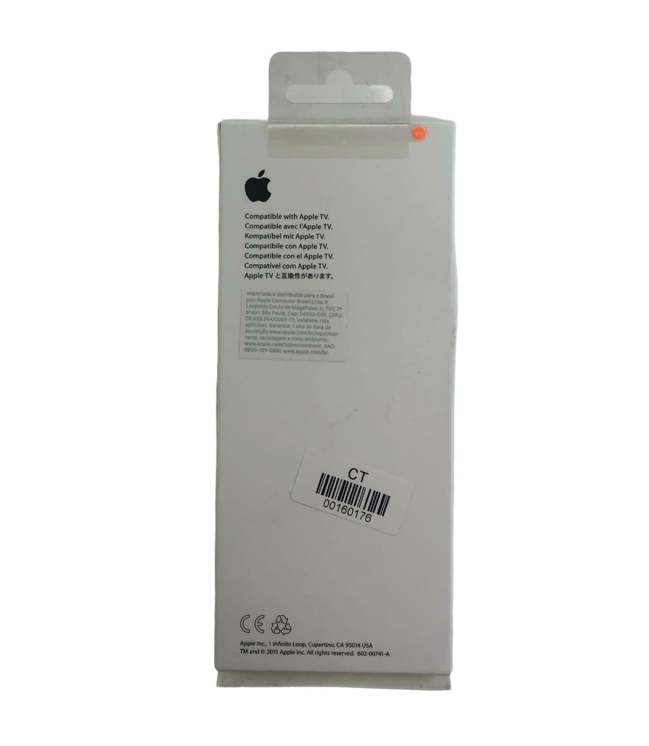 NEW - Open Box - Genuine Apple A1294 Apple TV Remote Control - Silver