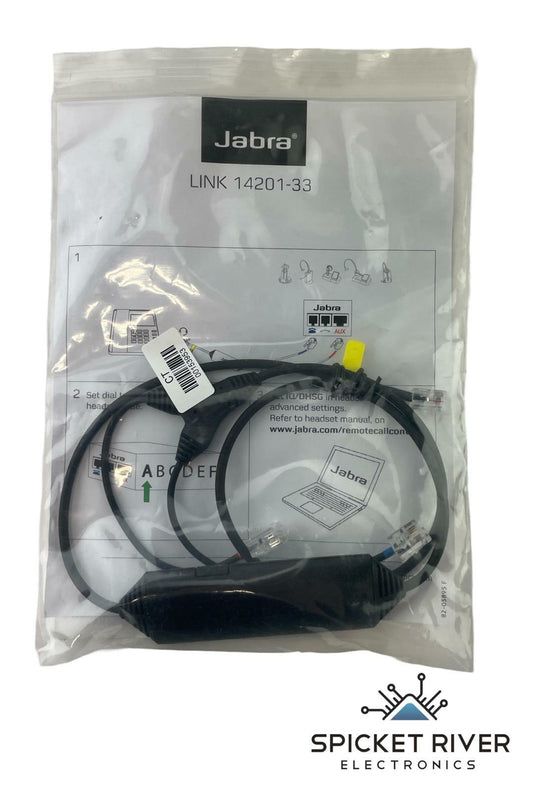 Jabra Link 14201-33 Avaya EHS Adapter Electronic Hook Switch Cable