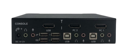 StarTech.com SV231DPUA 2-Port Professional USB DisplayPort KVM Switch with Audio