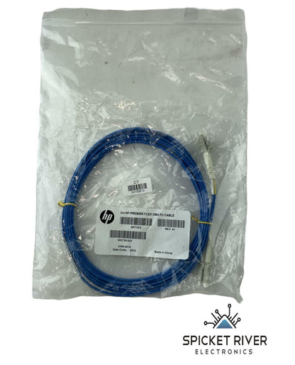 NEW - HP QK734A Flex LC/LC MM OM4 2 Fiber 5M Cable