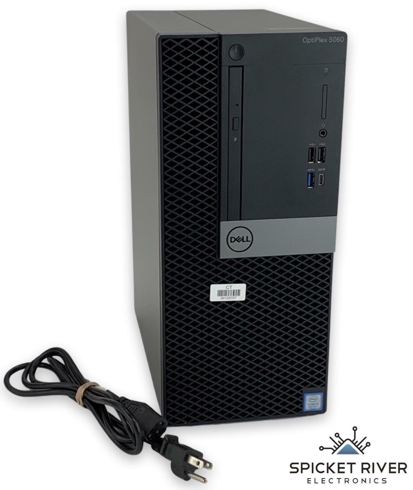 Dell OptiPlex 5060 MT 6-Core i5-8500 3.00GHz 512GB SSD 16GB RAM Windows 10 Pro