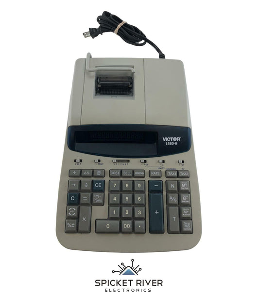 Victor 1560-6 12 Digit Heavy Duty Commercial Office Printing Calculator