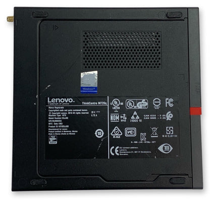 Lenovo ThinkCentre M720Q 6-Core i7-8700T 2.40GHz 512GB SSD 8GB RAM Win10Pro