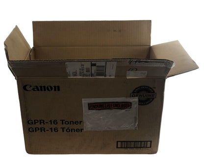 NEW - Open Box - Lot of 4 - Canon GPR-16 Black Toner Print Cartridge