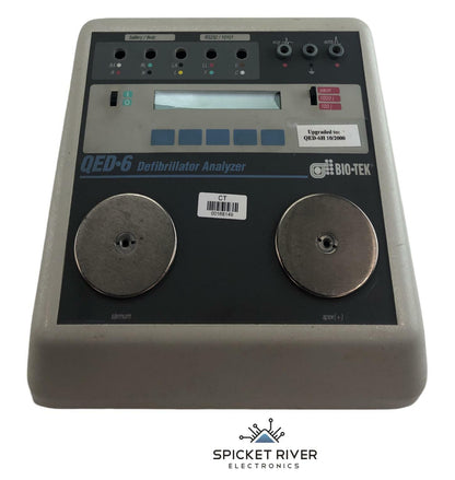 Bio-Tek QED-6 Defibrillator Analyzer Tester