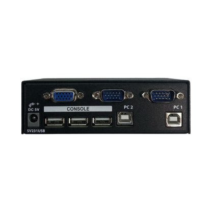 StarTech SV231USB 2-Port Professional USB KVM Video Switch - No Adapter