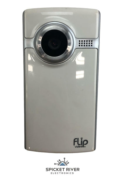 Pure Digital F230W Flip Video White / Silver USB Camera Recorder