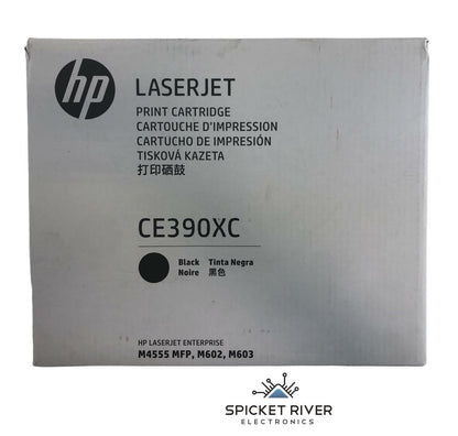 NEW - Genuine - HP CE390XC Black Toner LaserJet Print Cartridge