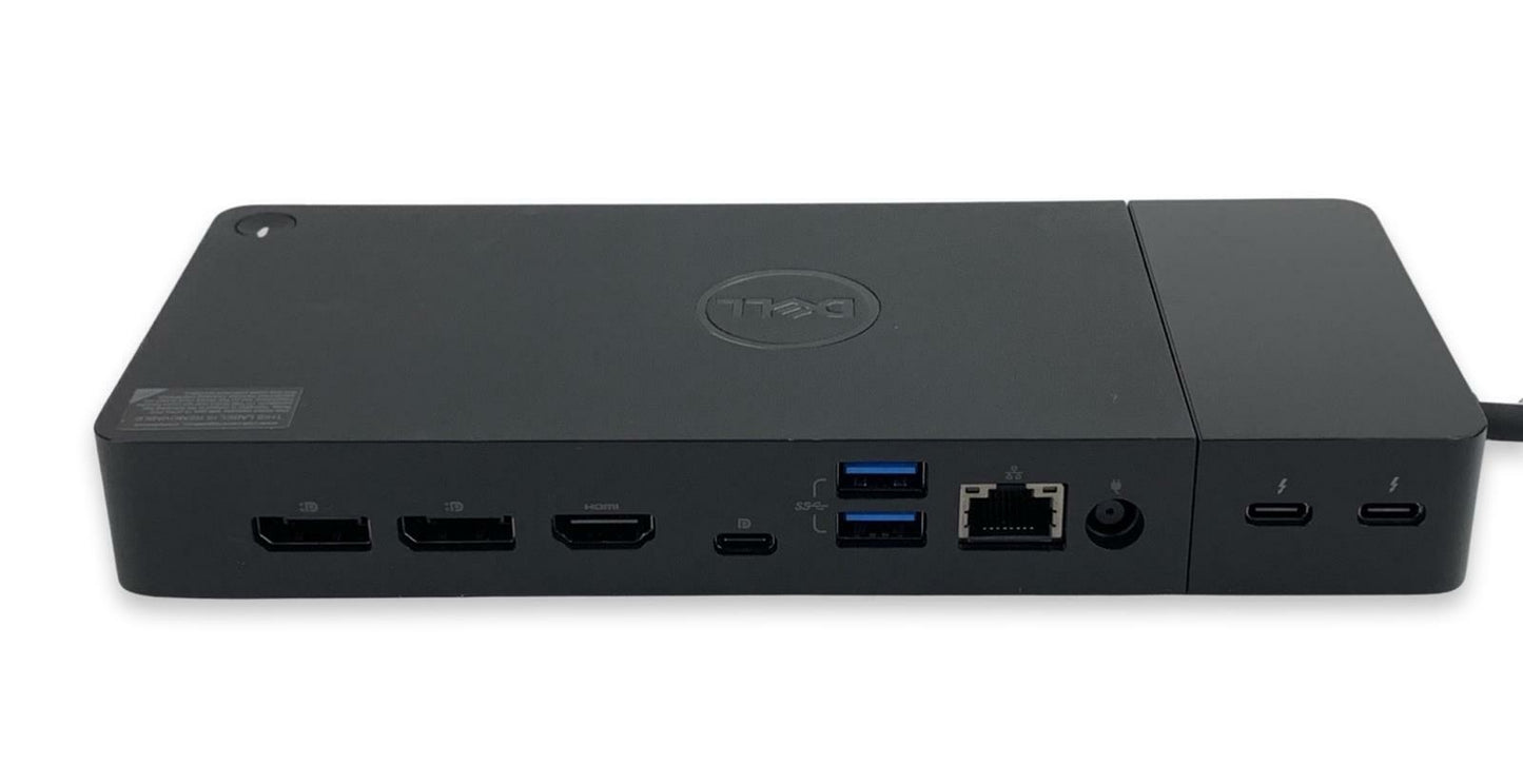 Dell WD22TB4 K20A Thunderbolt 4 USB-C Docking Station w/ 180W AC Power Adapter