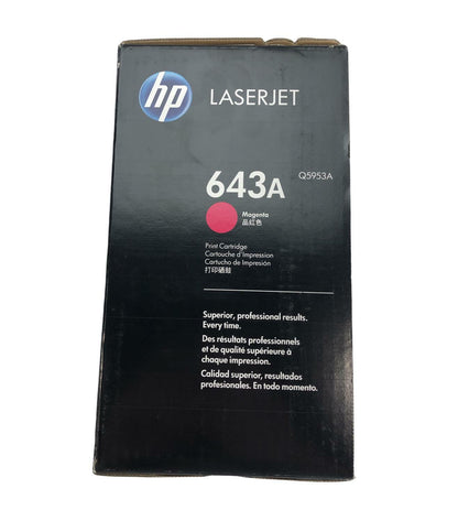 New - Genuine - HP Q5953A 643A LaserJet Magenta Toner Print Cartridge