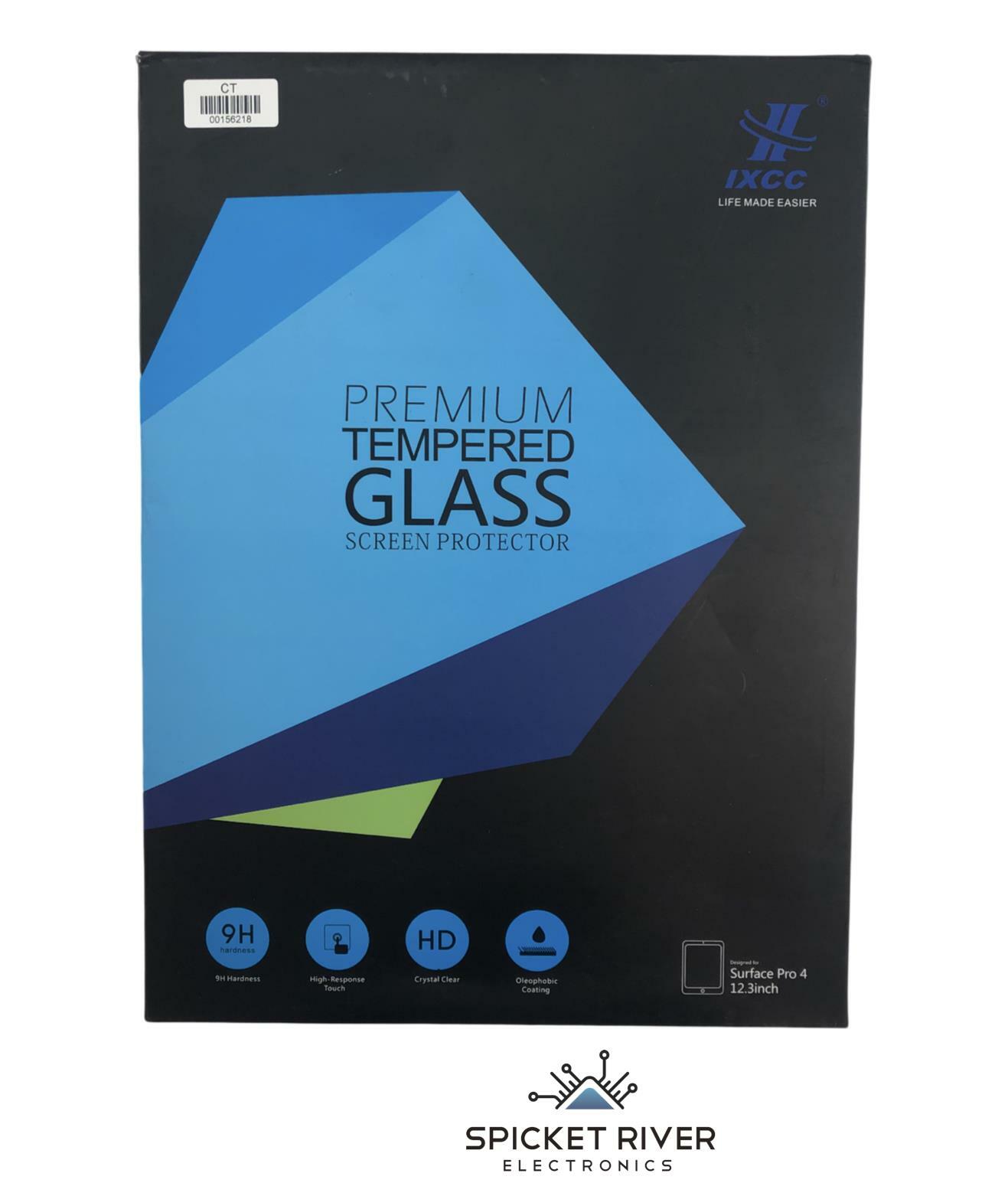 NEW - Open Box IXCC Premium Tempered Glass Screen Protector Surface Pro 4 12.3"