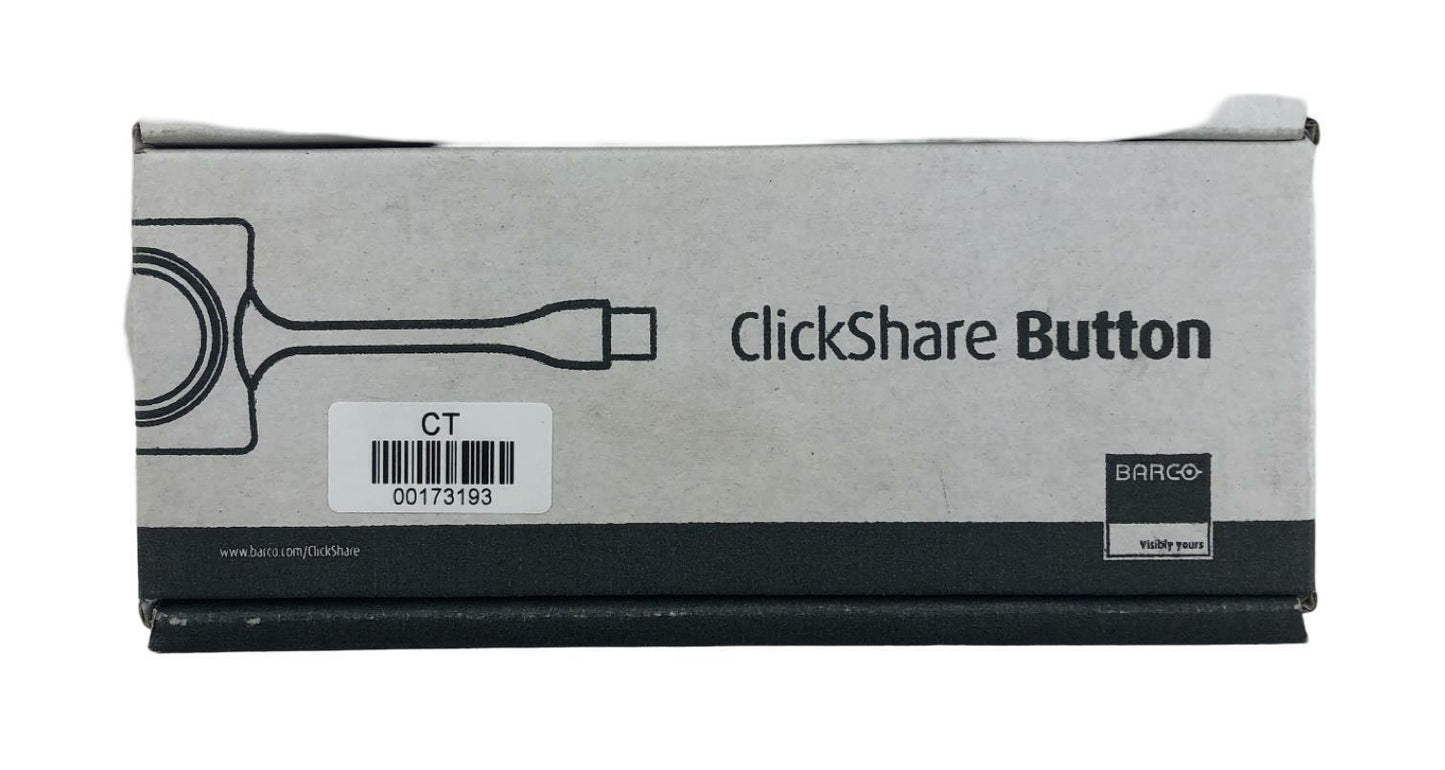 NEW - Open Box - Barco R9861500D01 ClickShare Button Switch - Black